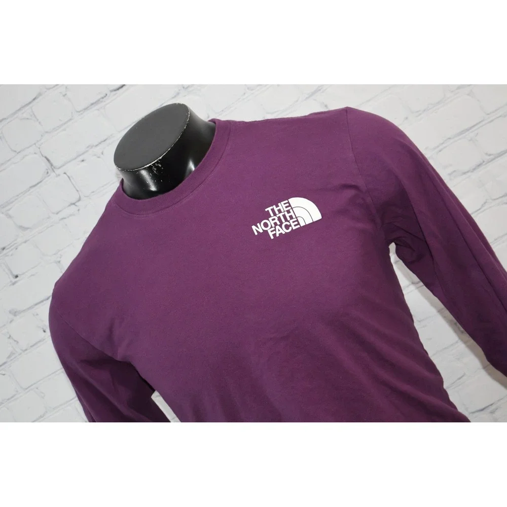 The North Face Shirt Mens Large Purple Everest Mt Lhotse Massif Purple